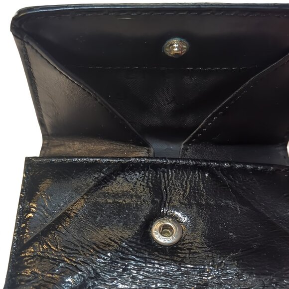 Givenchy Black Logo Star Tri-fold Wallet - Picture 6 of 7